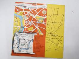 Aschaffenburg, Deutschland - tourist information, Germany -travel brochure / map - matkailuesite / kartta