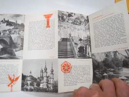 Würzburg, Deutschland - tourist information, Germany -travel brochure / map - matkailuesite / kartta