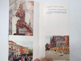Nordbayern, Deutschland - tourist information, Germany -travel brochure / map - matkailuesite / kartta