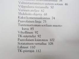 Ateljeena sotatanner - TK-piirtäjien sotaa