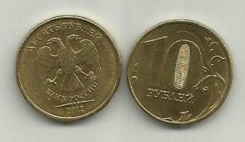 Venäjä 10 ruplaa 2011-12  kolikko