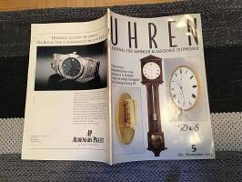 Kellokeräilylehti: Uhren. Journal für Sammler klassischer Zeitmesser 5/1993
