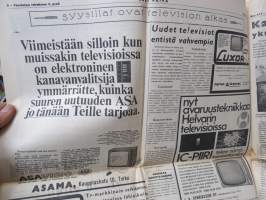 Uusi Päivä, 5.10.1967, Turussa ilmestynyt kommunistinen sanomalehti