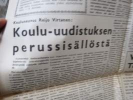 Uusi Päivä, 5.10.1967, Turussa ilmestynyt kommunistinen sanomalehti