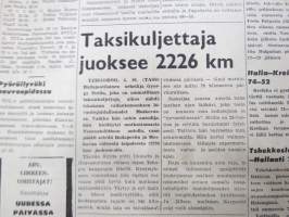 Uusi Päivä, 5.10.1967, Turussa ilmestynyt kommunistinen sanomalehti
