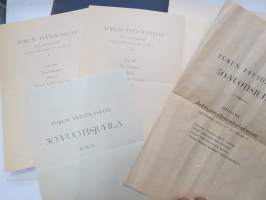Turun tyttölyseo - Turun suomalainen tyttökoulu 1882-1932 historiikki koulun vaiheista - Painettu 50-vuotisjuhlaan, mukana 50-vuotisjuhlan ohjelmia -school history