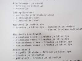 Leyland Princess 2 1700 &amp; 2000 Korjausohjekirjan liite (käytetään yhdessä Princessin korjausohjekirjan AKM 3362 kanssa)