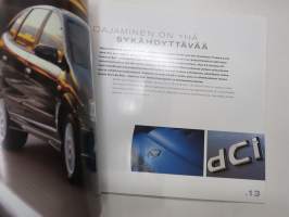 Nissan Almera Tino 2004 -myyntiesite / sales brochure