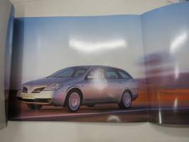 Nissan Primera Traveller 2004 -myyntiesite / sales brochure