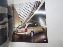 Nissan Primera Traveller 2004 -myyntiesite / sales brochure
