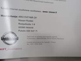 Nissan Primera Traveller 2004 -myyntiesite / sales brochure