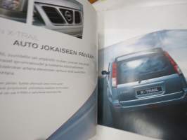 Nissan X-Trail 2003 -myyntiesite / sales brochure