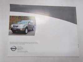 Nissan X-Trail 2003 -myyntiesite / sales brochure
