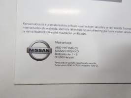 Nissan X-Trail 2003 -myyntiesite / sales brochure