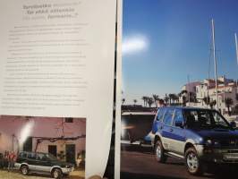 Nissan Terrano II 1999 -myyntiesite / sales brochure