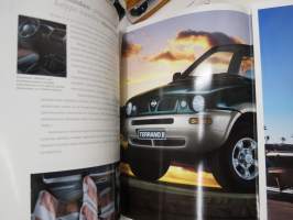 Nissan Terrano II 1999 -myyntiesite / sales brochure