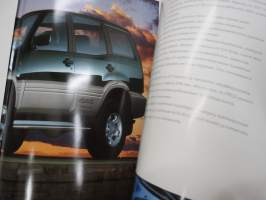 Nissan Terrano II 1999 -myyntiesite / sales brochure