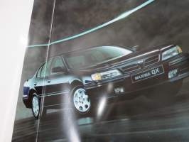 Nissan Maxima QX 1999 -myyntiesite / sales brochure