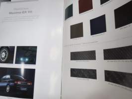 Nissan Maxima QX 1999 -myyntiesite / sales brochure
