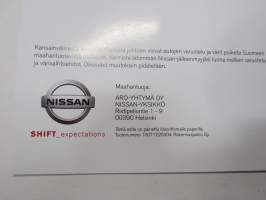 Nissan Pick-Up 4 X 4 200? -myyntiesite / sales brochure