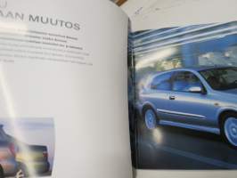 Nissan Almera 200? -myyntiesite / sales brochure