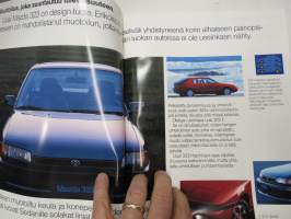 Mazda 323 Hatchback 3-ov. / Sedan, 4-ov. / Farmari 5 ov. 1992 -myyntiesite / sales brochure