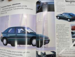 Mazda 323 Hatchback 3-ov. / Sedan, 4-ov. / Farmari 5 ov. 1992 -myyntiesite / sales brochure
