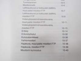 Renault MOT. F.. (E) Korjaamokäsikirja bensiinimoottorit 4 syl. valurautaa F1N, F2N, F3N, F2R, F7P