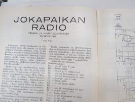 Harrastelija 1951 nr 8, Lennokkien MM Jämijärvi, Valoa nurkan taakse, Jokapaikan radio, Uusi helikopteri &quot;Hornet&quot;, Jokapojan vaaka, ym.