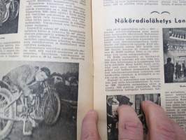 Harrastelija 1947 nr 12, sis. mm. Kuukauden mallikone Avro &quot;Anson XII&quot;, Perunapyssy, Moottoripyörän trimmaus, 1-Putkinen lyhytaaltovastaanotin, ym.