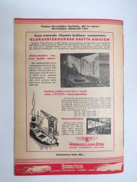 Harrastelija 1947 nr 12, sis. mm. Kuukauden mallikone Avro &quot;Anson XII&quot;, Perunapyssy, Moottoripyörän trimmaus, 1-Putkinen lyhytaaltovastaanotin, ym.