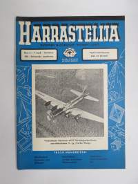 Harrastelija 1951 nr 6-7, 4. Hiilimikrofoni, Helikopteria rakentamaan, Puutarhahara, H0 makuuvaunu, Laivojen hautausmaa, Filmauskoneen rakentaminen, ym.