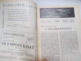 Harrastelija 1951 nr 6-7, 4. Hiilimikrofoni, Helikopteria rakentamaan, Puutarhahara, H0 makuuvaunu, Laivojen hautausmaa, Filmauskoneen rakentaminen, ym.