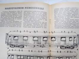 Harrastelija 1951 nr 6-7, 4. Hiilimikrofoni, Helikopteria rakentamaan, Puutarhahara, H0 makuuvaunu, Laivojen hautausmaa, Filmauskoneen rakentaminen, ym.