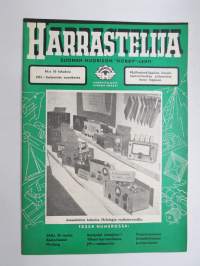 Harrastelija 1951 nr 10, SRAL 30 vuotta, Lentävä pienoismalli Mustang, Ryhdytkö keksijäksi?, Tähdet harrastuksena, JM-vastaanotin, Kiskosysteemi H0, ym.