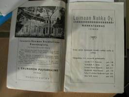 loimaan seurakunnan 500-wuotisjuhla. loimaalla 19-20 päivinä elokuuta 1939 . VAKITA.N tarjous helposti s-m koko  paketti 19x36 x60 cm paino 35kg 5e
