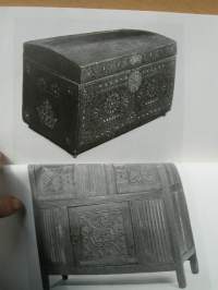 treen ,pewter and metalworkfine english and continental oak.. VAKITA.N tarjous helposti s-m koko  paketti 19x36 x60 cm paino 35kg 5e