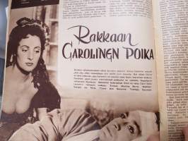 Elokuva-Aitta 1955 nr 22, Kansikuva Greta Garbo, Kun tähdet olivat mykkiä, Elokuva 60 vuotta, Kuvaushallin hiljaiseloa, &quot;Rotat&quot;, Maria Schell,Bette Davis, ym.
