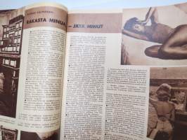 Elokuva-Aitta 1955 nr 19, Kansikuva Danny Kaye, Kirsti Ortola, Rita Moreno, Kihlaus, Francoise Arnoul, ym.