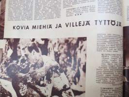 Elokuva-Aitta 1955 nr 19, Kansikuva Danny Kaye, Kirsti Ortola, Rita Moreno, Kihlaus, Francoise Arnoul, ym.