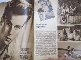 Elokuva-Aitta 1955 nr 16, Kansikuva Grace Kelly, Villi Pohjola, Elokuvamainonta, Tähtien yöpaidat - Marilyn Monroe, Näyttämöväki Pajulahdessa, Jack Lemmon, ym.