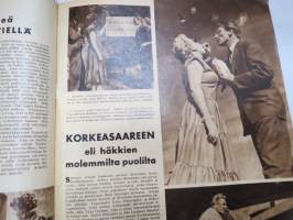 Elokuva-Aitta 1955 nr 13, Kansikuva Richard Burton, Rory Calhoun, Huumma (Delirio), Viettelysten tie, Inga-BRitt Söderberg, Diane Cilento, ym.