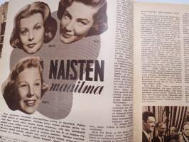 Elokuva-Aitta 1955 nr 11, Kansikuva Hilkka Helinä, Cannes´in tilitystä, Kihlaus, Lavastaja Aarre Koivisto, John Gielgud, ym.