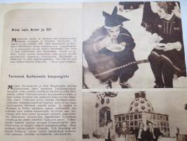 Elokuva-Aitta 1955 nr 5, Kansikuva Heidi Krohn, Ryysyrannan Jooseppi, Jos Sinuhe filmattaisiin Suomessa, Chymos Tähti-suklaa, Martine Carol, ym.