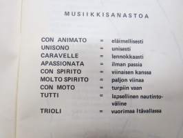 Turun Pursiseura ry 70 vuotta laulukirja -song book