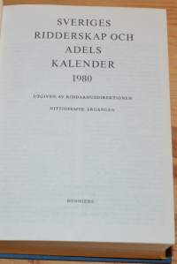 Sveriges Ridderskap och Adels kalender