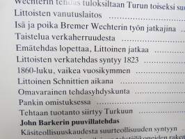 Wechteristä Valvillaan - Suomen tekstiiliteollisuus 250 vuotta, kankaantuotannon historiaa Suomessa 1500-luvulta alkaen