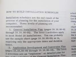 IBM - An Executive Guide to Installing the IBM System /360 Model 20
