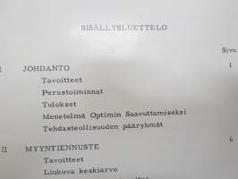 IBM - Menetelmä optimin saavuttamiseksi