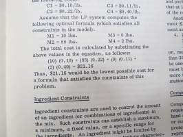 IBM - Linear Programming - Meat Blending